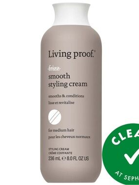 New LIVING PROOF No Frizz Smooth Styling Cream